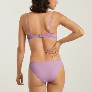 Everlane Small The Bikini Bottom in Mauve